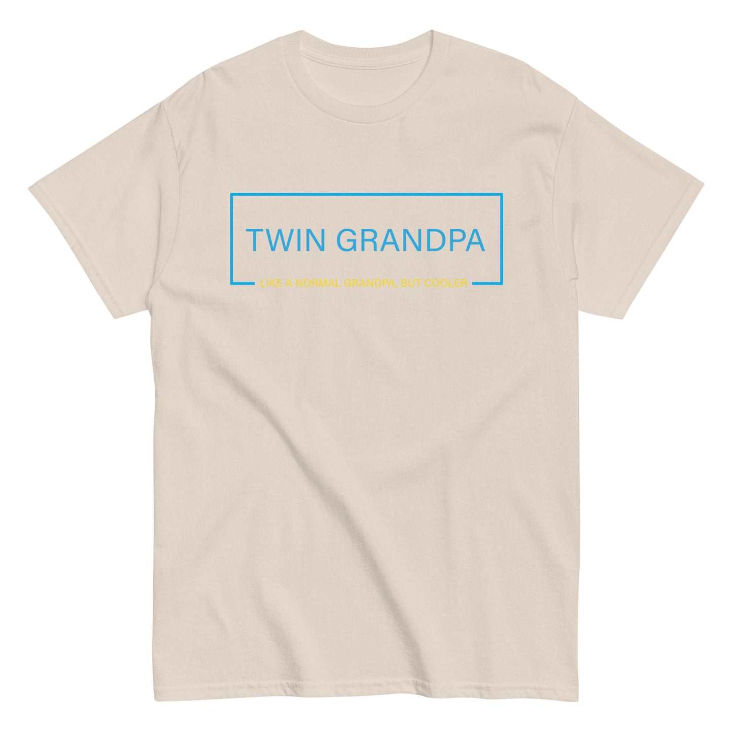 Funny Twin Grandpa T-shirt