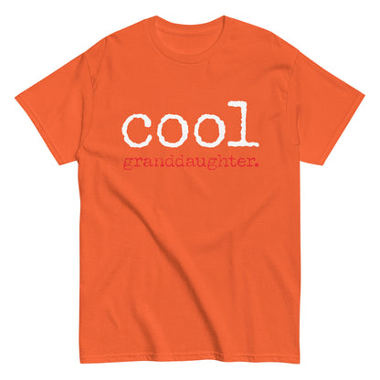 Funny Casual Cool Granddaughter T-shirt