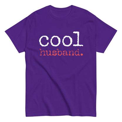 Funny Casual Cool Husband T-shirt