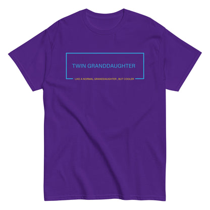 Funny Twin Granddaughter T-shirt