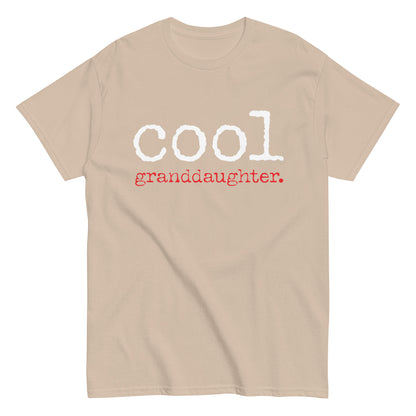 Funny Casual Cool Granddaughter T-shirt