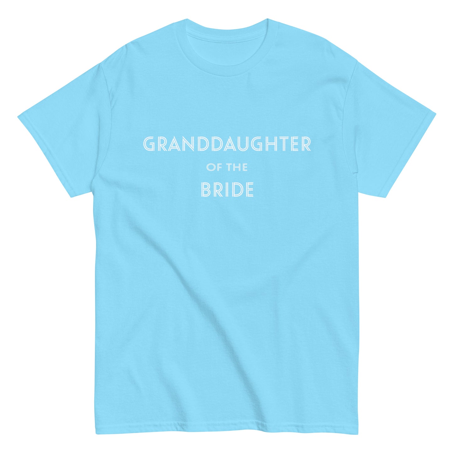 Funny Granddaughter of the Bride T-shirt