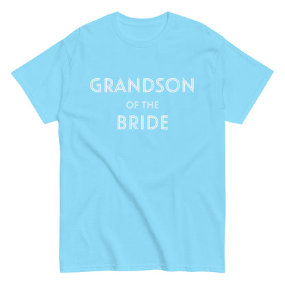 Funny Grandson of the Bride T-shirt