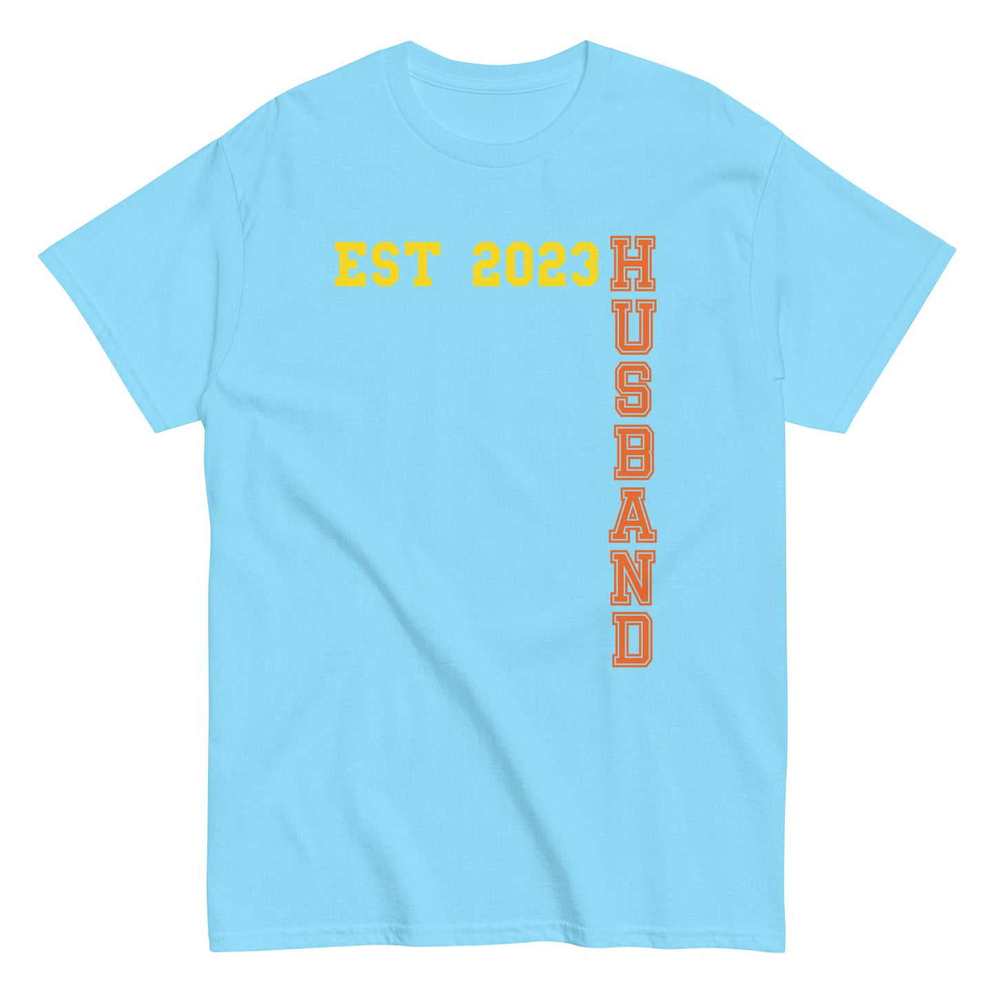 Funny Husband Est 2023 Cool T-shirt