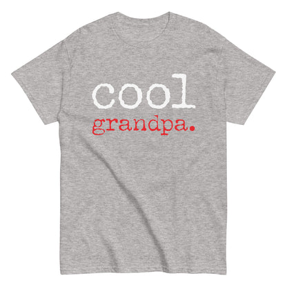 Funny Casual Cool Grandpa T-shirt