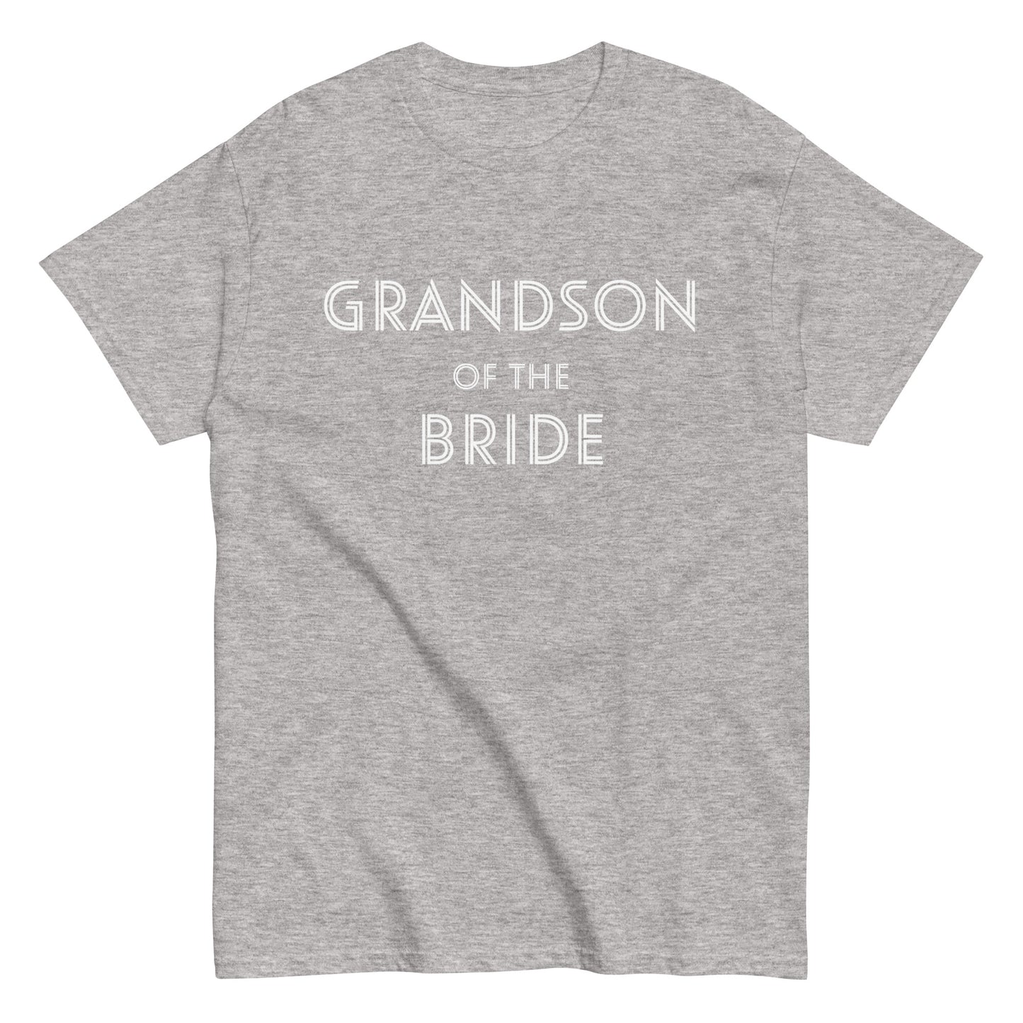 Funny Grandson of the Bride T-shirt