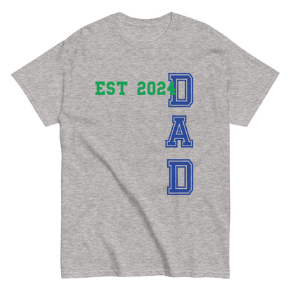 Funny Dad Est 2024 Cool T-shirt