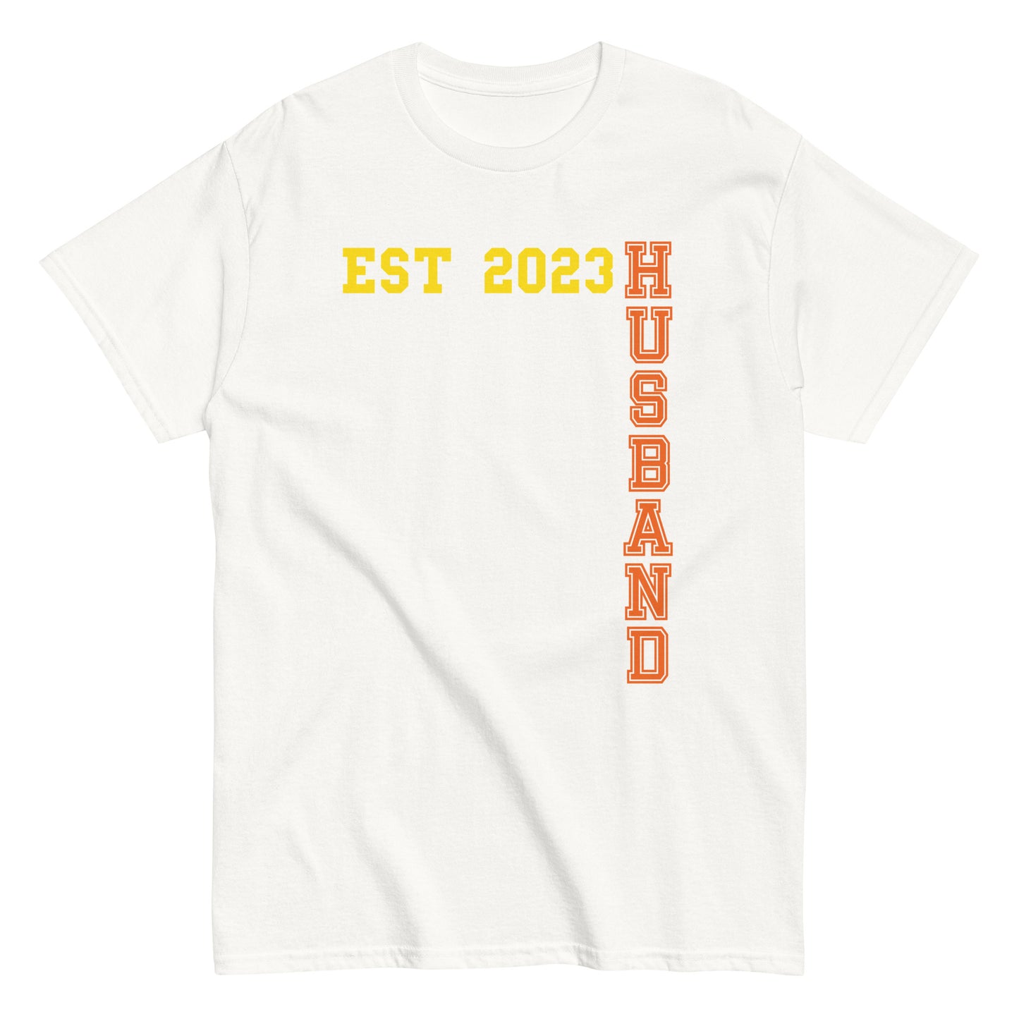 Funny Husband Est 2023 Cool T-shirt